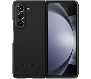 Samsung Galaxy Z Fold5 Vegan Leather Case Zwart