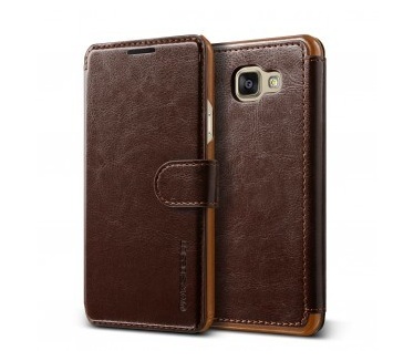 Verus Layered Dandy Samsung Galaxy A5 (2016) leather case - Dark Brown/Brown