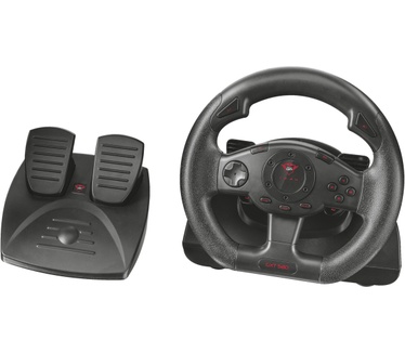 Trust GXT 580 Vibration Feedback Racing Wheel Zwart