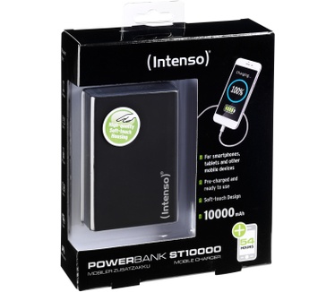 Intenso Softtouch ST 10000mAh Zwart