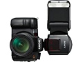 Sony HVL-F58AM - flitser gedraaid (voorkant)