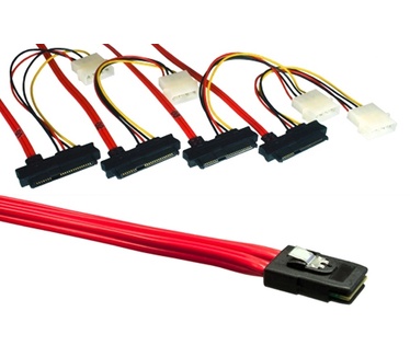 MAG SAS-87FAN-PW-1M Rood, Wit, Zwart