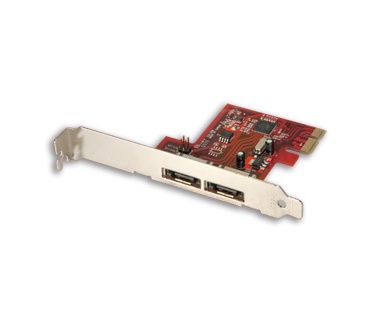 Lindy 2-Port PCIe eSATA 3 Card