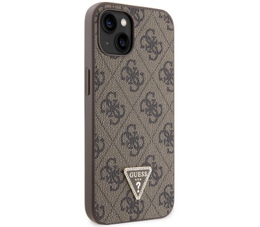 Guess 4G Triangle Crossbody Case - Apple iPhone 14 (6.1") - Bruin Bruin