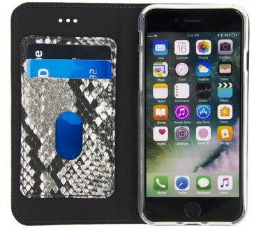 Mobilize Magnet Stand Case Apple iPhone 7/8 (4.7'') - Snake Zwart Zwart