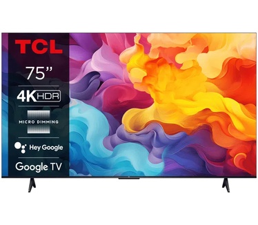TCL 75V6B Zwart