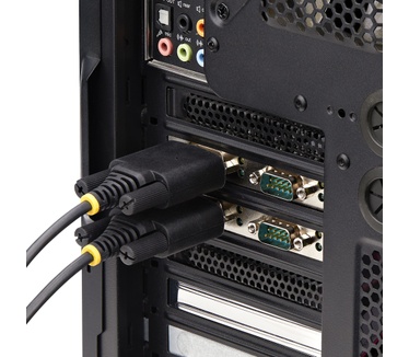 Startech.com 4-Port PCIe Seriële Adapter Kaart, Quad PCI Express naar RS232/RS422/RS485 (DB9) Serial Kaart, Incl. Low-Profile Beugel, 16C1050 UART, Windows/Linux, TAA Compliant, Level-4 ESD Bescherming