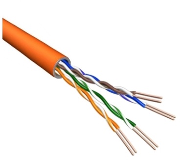 Eeconn Cat.6A U/UTP Kabel, Soepel, AWG24, LSZH, Oranje, 500m