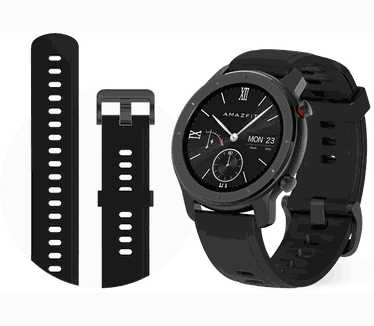 Xiaomi Amazfit GTR 42mm Zwart (Zwart)
