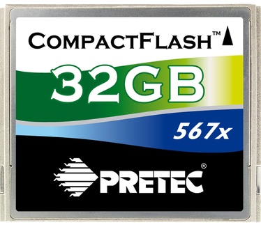 Pretec 32GB Compact Flash Card 567X (Plastic Housing)