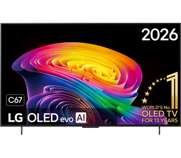 LG OLED evo C6 42" (C67LA) Zwart