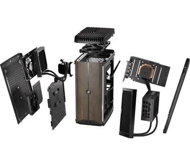 Corsair One i500 (64GB ram, GF RTX 4090) Wood Dark