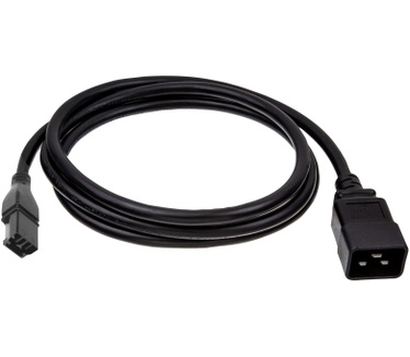 HPE SDG300 - C20 250V 16Amp Black 1m Jumper Cord