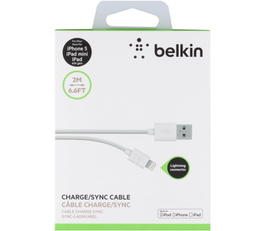 Belkin Lightning to USB Cable 2m White