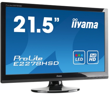 Iiyama ProLite E2278HSD Zwart
