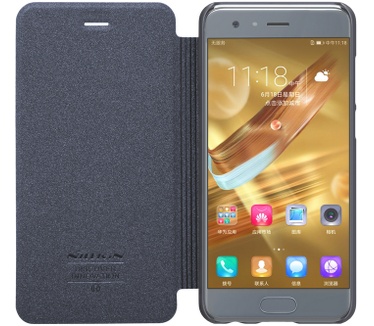 Nillkin New Sparkle Book Case voor Huawei Honor 9 - Zwart Zwart