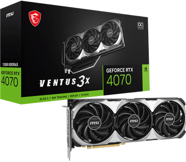 MSI GeForce RTX 4070 VENTUS 3X E 12G OC