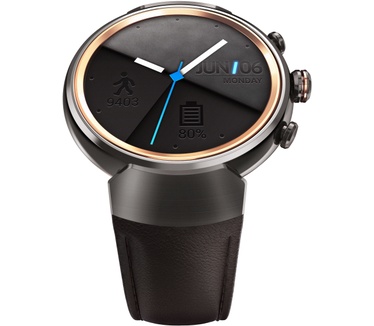 Asus ZenWatch 3 Gun/Dark Brown