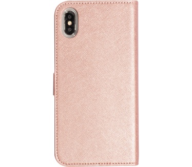 Mobiparts Saffiano Wallet Case Apple iPhone XS Max Pink