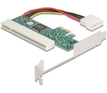 Delock 90062 Riser Card PCI Express x1 to 1 x PCI 32 Bit 5 V Slot Asmedia