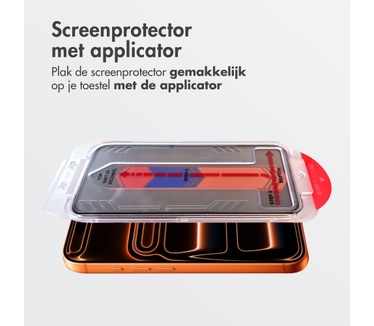 Accezz Gehard Glas Privacy Screenprotector + Applicator