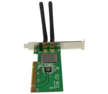 Startech.com PCI Draadloze Adapter 300 Mbit PCI 802.11 b/g/n Netwerkkaart   2T2R 2,2 dBi