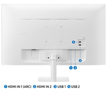 Samsung Smart Monitor M50C 32" Wit