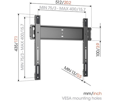 Vogel's TVM 5505 Platte tv-beugel