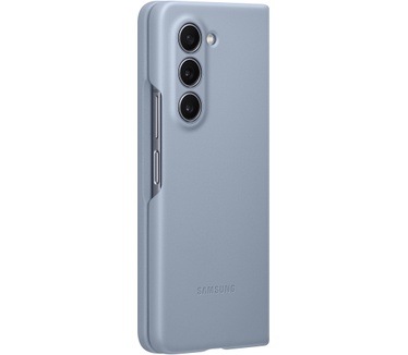 Samsung Galaxy Z Fold5 Vegan Leather Case (Galaxy Z Fold5) Blauw