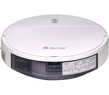 Denver Robotstofzuiger met Dweilfunctie en TUYA (App) - WiFi Dweilrobot met Oplaadstation - 1400PA - RVC110