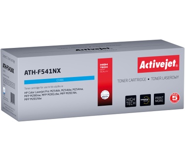 Activejet Activejet ATH-F541NX Tonercartridge voor HP printers; Vervanging HP 540 CF541X; Supreme; 2500 pagina's; blauw