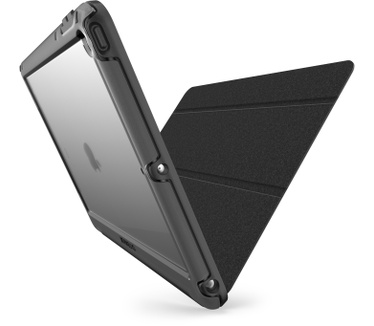 Otterbox OtterBox Symmetry Folio-hoes voor iPad 7th/8th/9th gen, schokbestendig, valbestendig, dunne beschermende folio-hoes, getest volgens militaire standaard, Zwart, Geen retailverpakking