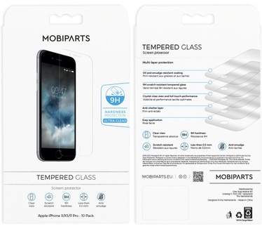 Mobiparts Regular Tempered Glass Apple iPhone X/XS/11 Pro - 10 Pack