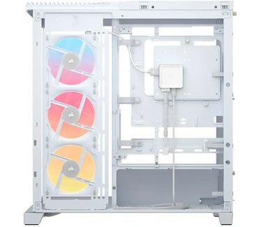 Corsair Frame 4500X, met LX-R RGB fans, Wit