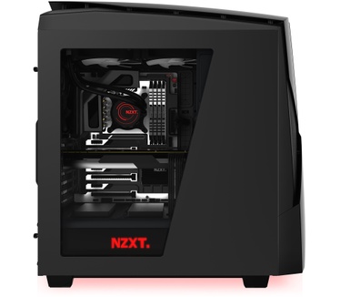 NZXT Noctis 450 Zwart/Rood