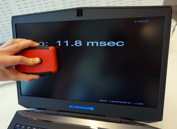 Alienware 17 responstijd