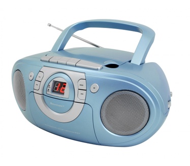 Soundmaster SCD5100BL CD-Boombox met FM radio en cassettespeler