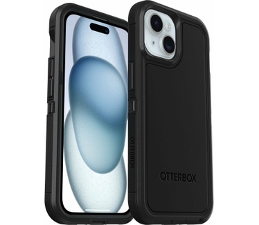 Otterbox Defender Series XT voor iPhone 15, Black (iPhone 15) Zwart