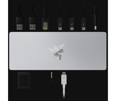 Razer Thunderbolt 4 Dock Mercury Edition