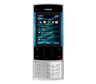 Nokia X3  Zilver