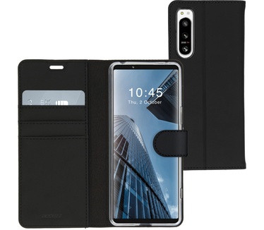Accezz Wallet Softcase Bookcase Sony Xperia 5 IV - Zwart
