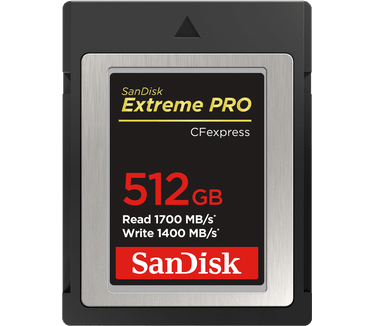 Sandisk Extreme Pro CFexpress Card 512GB