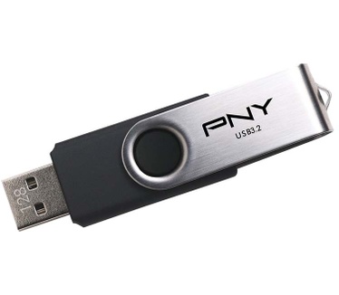 PNY Turbo Attaché R USB 3.2 128GB Zwart