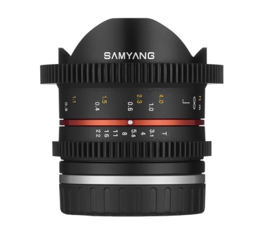 Samyang Optics 8mm T3.1 UMC Fish-eye CS II