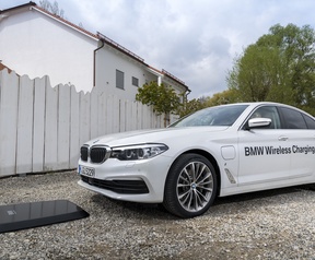 BMW 530e draadloos laden