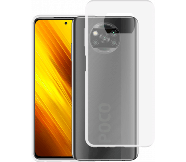qMust Xiaomi Poco X3 Flexibel Hoesje Transparant