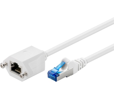Goobay CAT 6a S/FTP 0.5m Wit