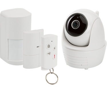 SecuFirst Draadloos alarmsysteem met IP-camera pan/tilt indoor (ALM314S)