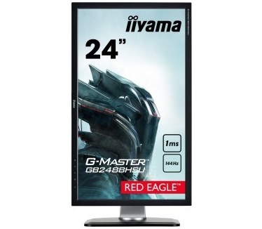 Iiyama G-Master GB2488HSU-B3 Zilver, Zwart