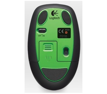 Logitech Wireless Mouse M345 (Wasabigroen)